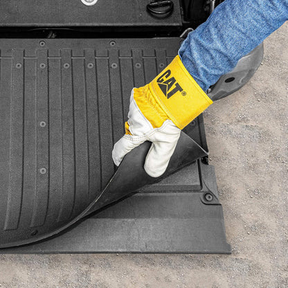 Cat® Ultra Tough Heavy Duty Truck Tailgate Mat/Pad/Protector - Universal Trim-to-Fit Extra-Thick Rubber for All Pickup Trucks 62" x 21" (CAMT-1509), Black