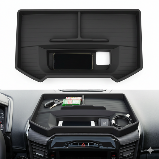 12 Inches Screen Dashboard Storage Organizer Compatible with 2019-2025 Dodge RAM 1500