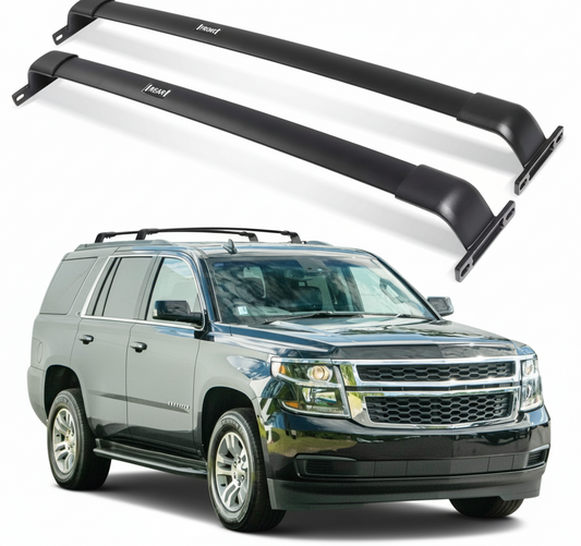 220 LBS Cross Bars Fit for 2015-2020 Chevrolet Tahoe & Suburban , GMC Yukon & Yukon XL, Cadillac Escalade & Escalade ESV