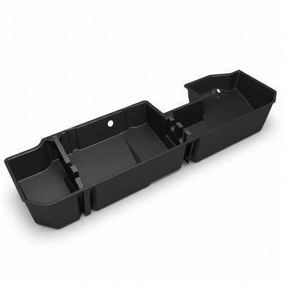 Under Seat Storage Boxes Compatible with 2019-2025 Chevy Chevrolet Silverado 1500/GMC Sierra 1500, 2020-2025 Silverado/Sierra 2500HD/3500HD, Crew/Double Cab