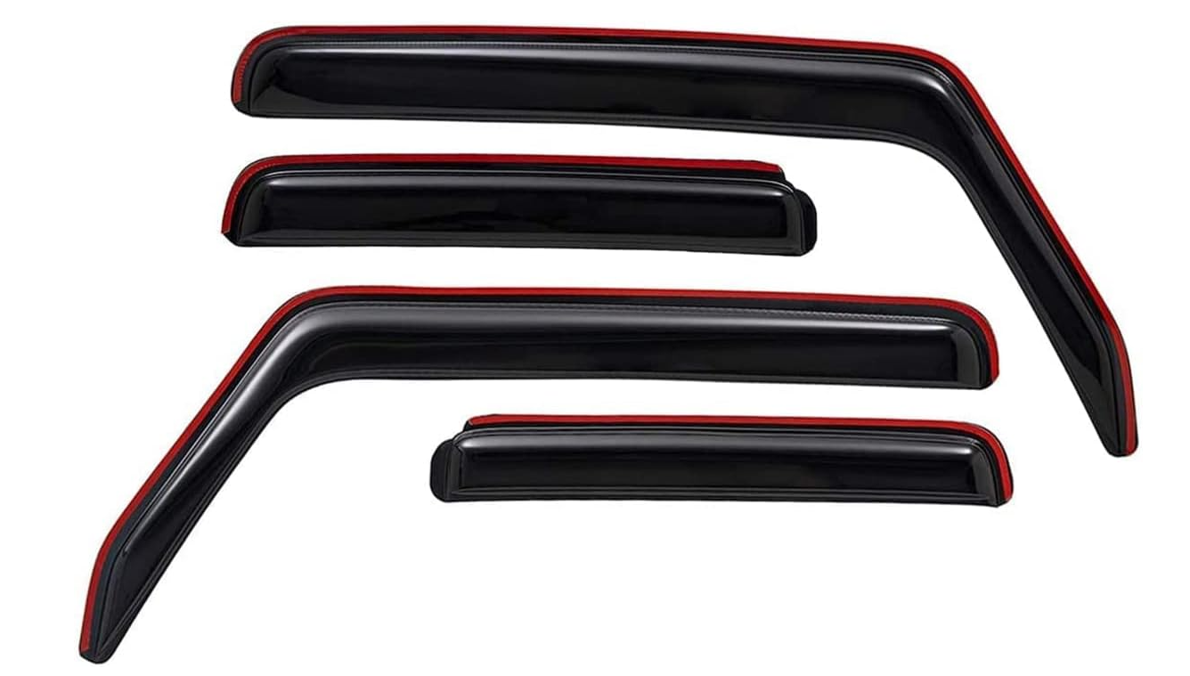 Premium Smoke Shatterproof Window Deflectors for Ford Bronco Sport 2021+ - OHMU