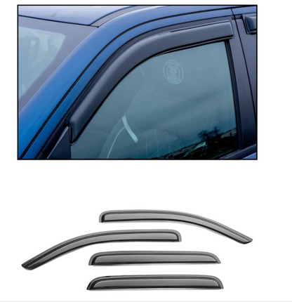 Premium Smoke Shatterproof Window Deflectors for Ford Bronco Sport 2021+ - OHMU