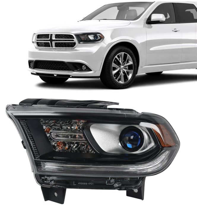 Halogen Headlight Assembly Compatible With Dodge Durango 2014-2020 - OHMU