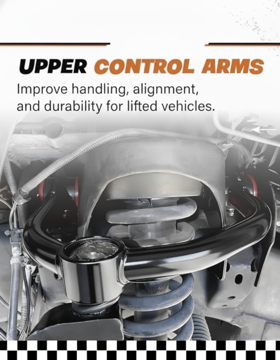 2004-2020 F150 Tubular Front Upper Control Arms