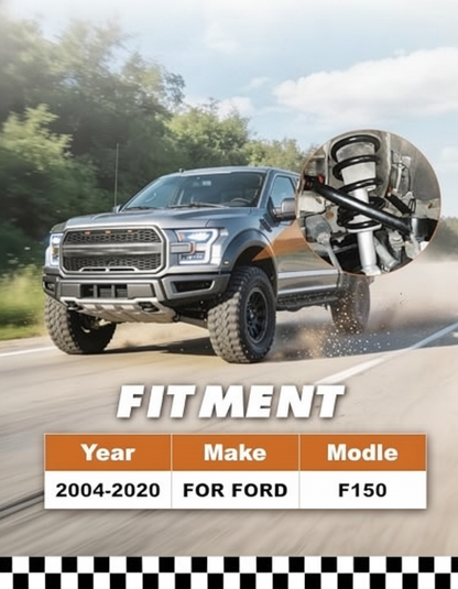 2004-2020 F150 Tubular Front Upper Control Arms
