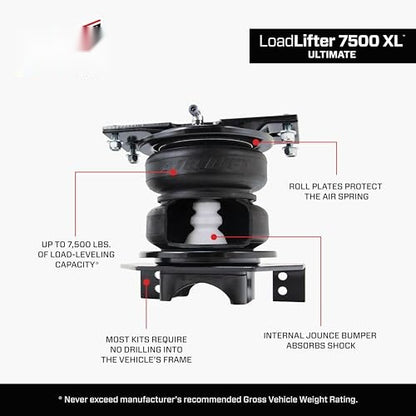 57589 LoadLifter 7500 XL Ultimate Air Spring Suspension Kit for Ram 2500