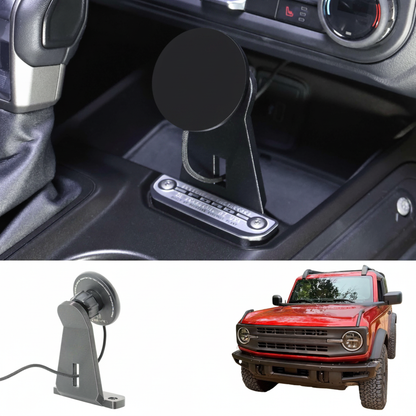 Fast Wireless Charging Phone Mount for Ford Bronco