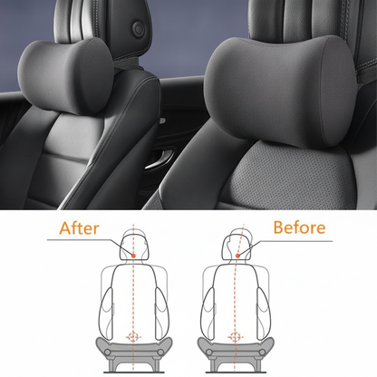 Car Lumbar Support Pillow and Neck Support for Car