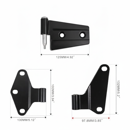 4 Door Hinge Kits Compatible with Wrangler JK/JKU
