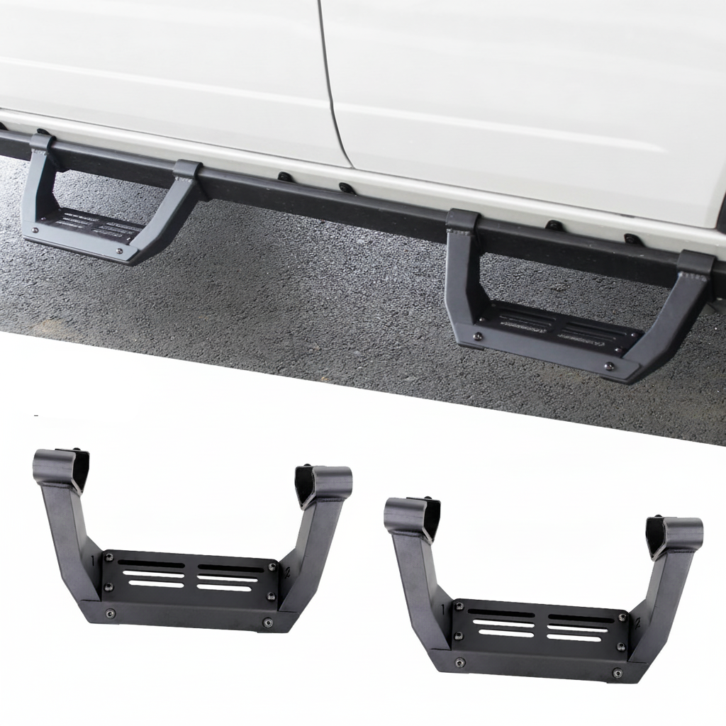2021-2026 Bronco 2/4 Door Side Steps Rock Rails
