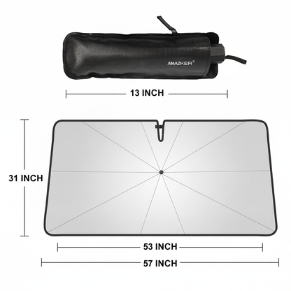 Car Windshield Sun Shade Umbrella, UV Blocker