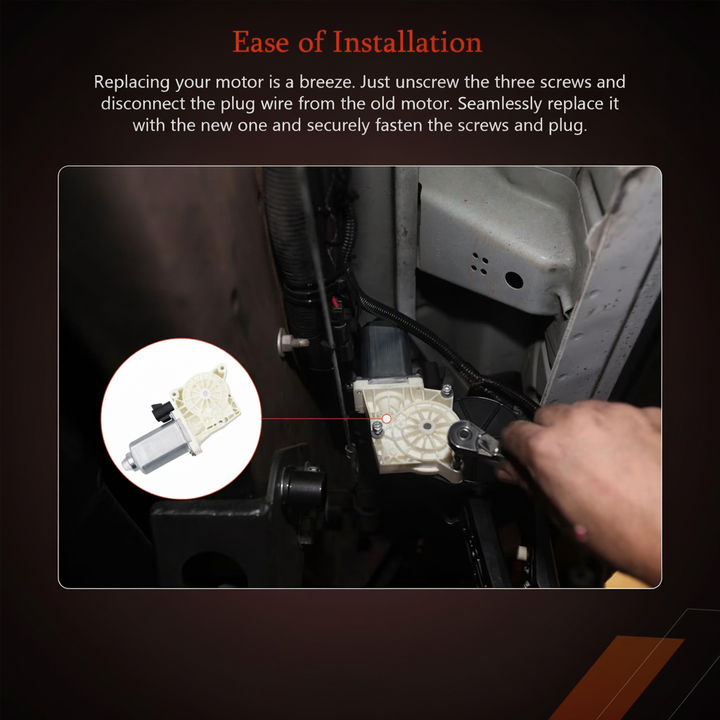 Electric Running Board Motor Kit, GM/Dodge/Hummer Compatible