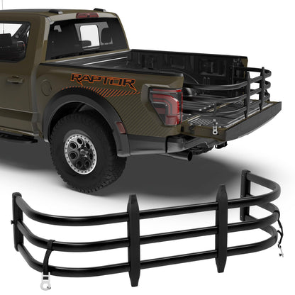 No-Drill Truck Bed Extender for 2007-2026 Ford F-Series (F-150/F-250/F-350)