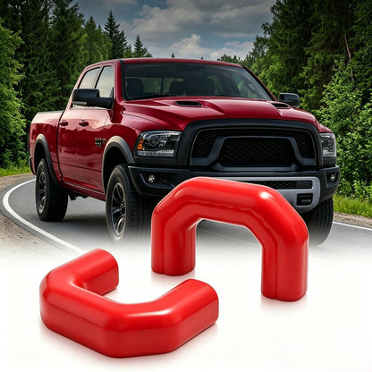 Tow Hook Covers for RAM 1500 Classic 2009-2025 Warlock & Rebel, U-Shape