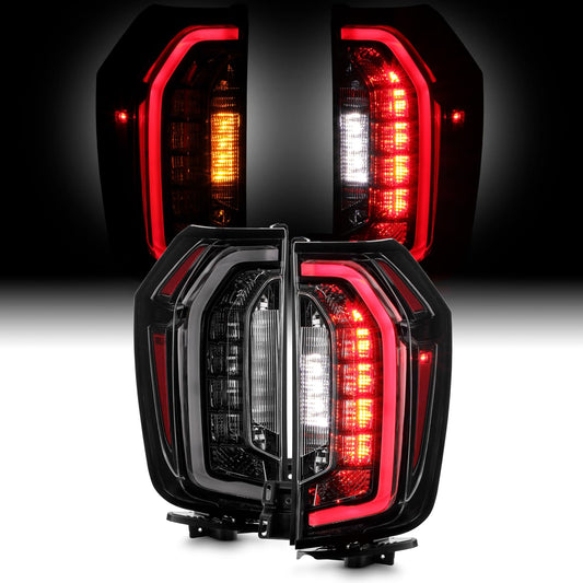 Spyder Black  LED Tail Lights For Chevy Tahoe 2021-2024