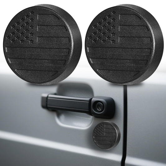 Magnetic Keyhole Covers for 2018-2026 Jeep Wrangler JL & Gladiator JT
