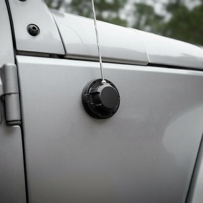 for Jeep Wrangler JK JKU 2007-2018  Aluminum Antenna Base Cover