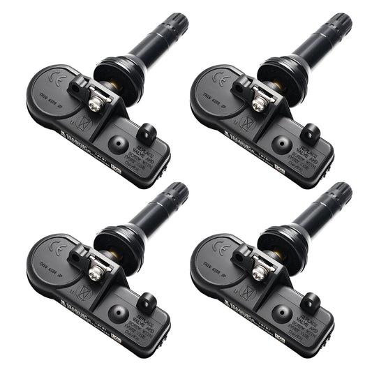 4-PCS 433MHz TPMS Sensor Kit for Jeep Wrangler JK & Dodge Ram/Charger - Replaces 56029398AB/68142397AA