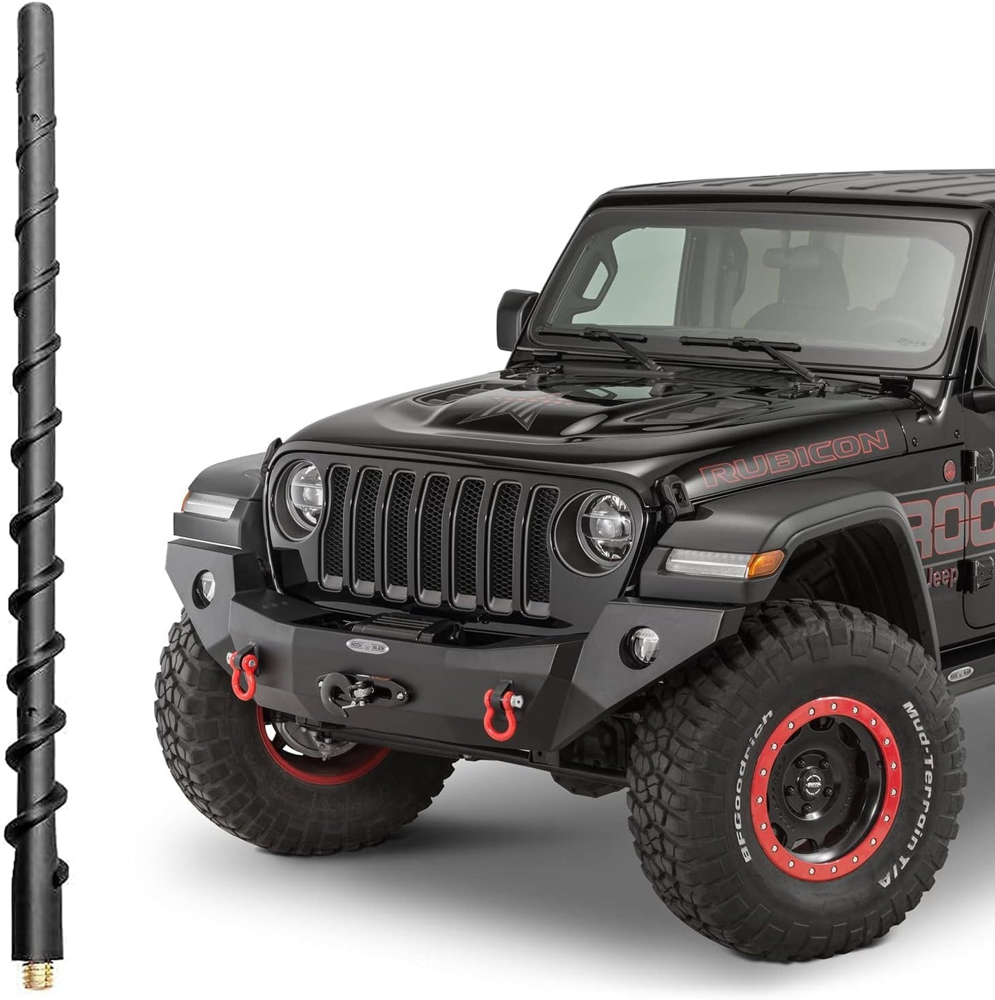 13" Short Antenna for 2007-2026 Jeep Wrangler & Gladiator - Universal Fit