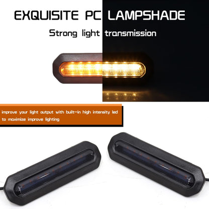 3PCS Front LED Grille Lights for Ford Bronco Accessories 2021 2022 2023 2024 2/4-Door