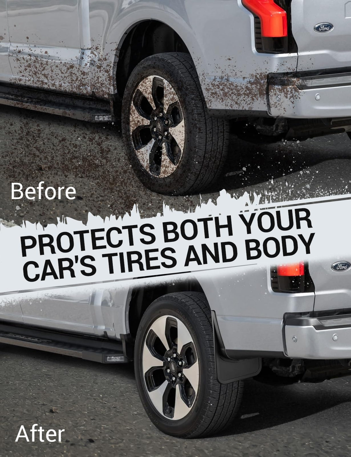 Mud Flaps Fit for 2021 2022 2023 Ford F150 (4pcs)