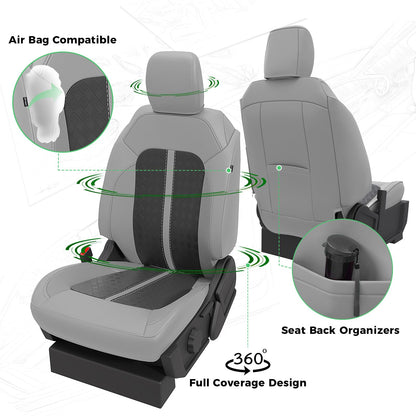 Waterproof Leather Seat Covers For Ford Bronco 4 Door 2021-2025 - OHMU