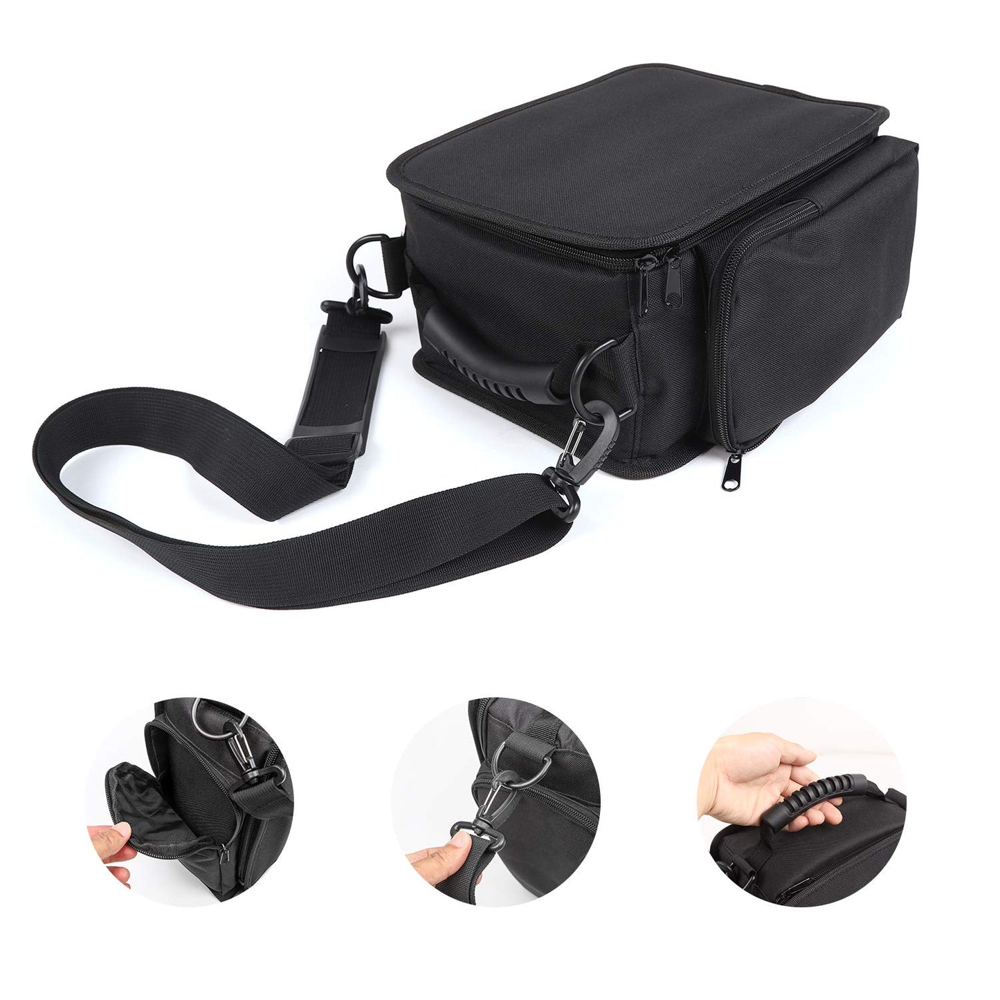 Under Seat Storage Bag for 2007-2025 Jeep Wrangler JK/JL & Gladiator - Portable Tool Organizer