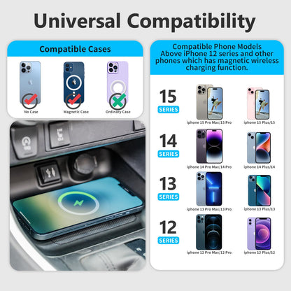 Center Console Wireless Charger for 2014-2021 Toyota Tundra