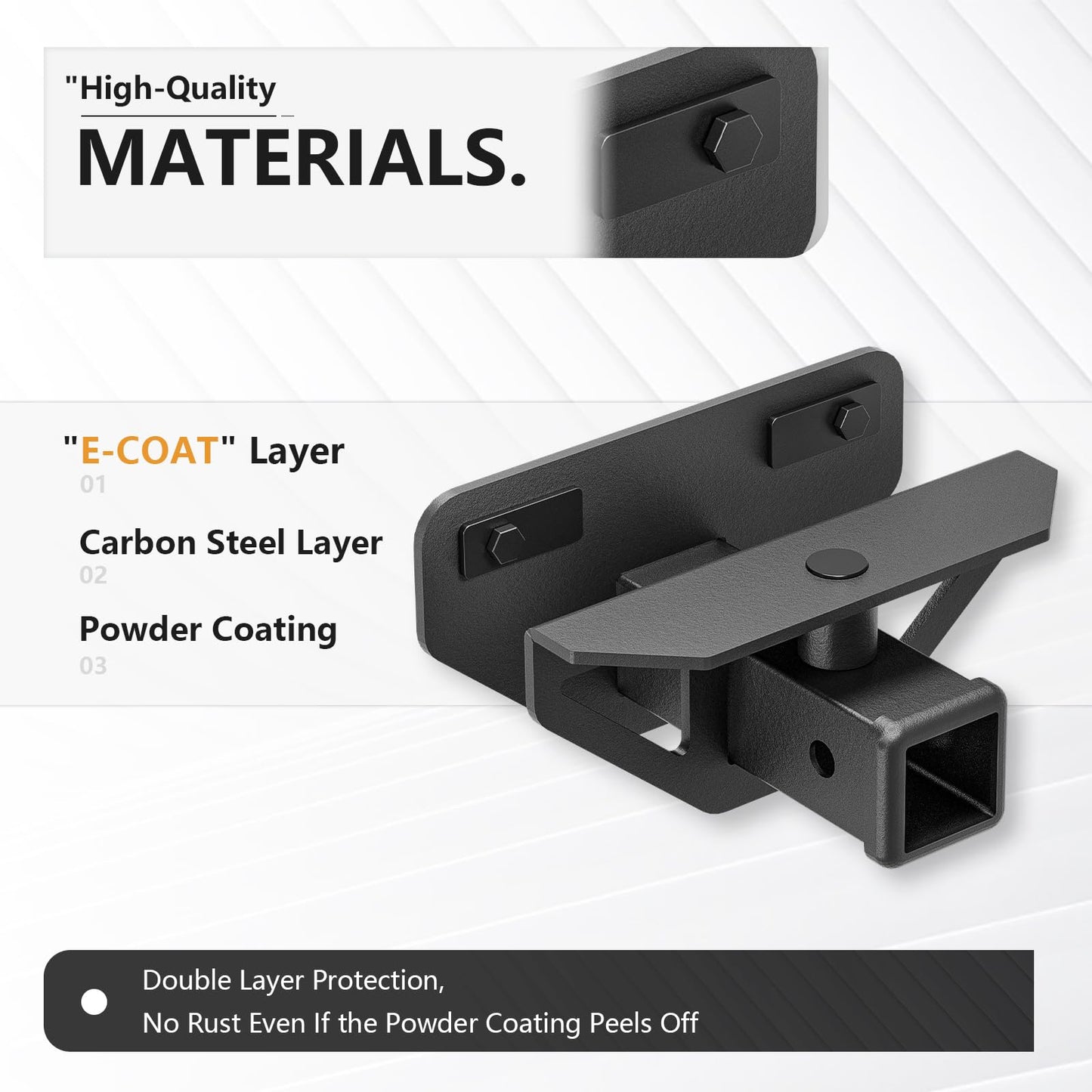 2 inch Trailer Hitch Receiver Compatible with 2003-2018 Dodge Ram 1500 & 2019-2023 Ram 1500 Classic & 2003-2013 Ram 2500 3500