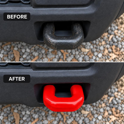 Tow Hook Covers for RAM 1500 Classic 2009-2025 Warlock & Rebel, U-Shape