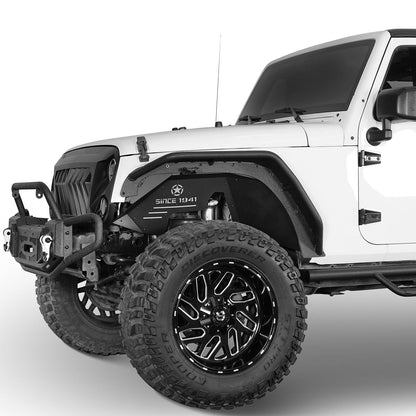 Splash & Mud Guard Liners - 4PC Aluminum Inner Fenders for Jeep JK 2007-2018