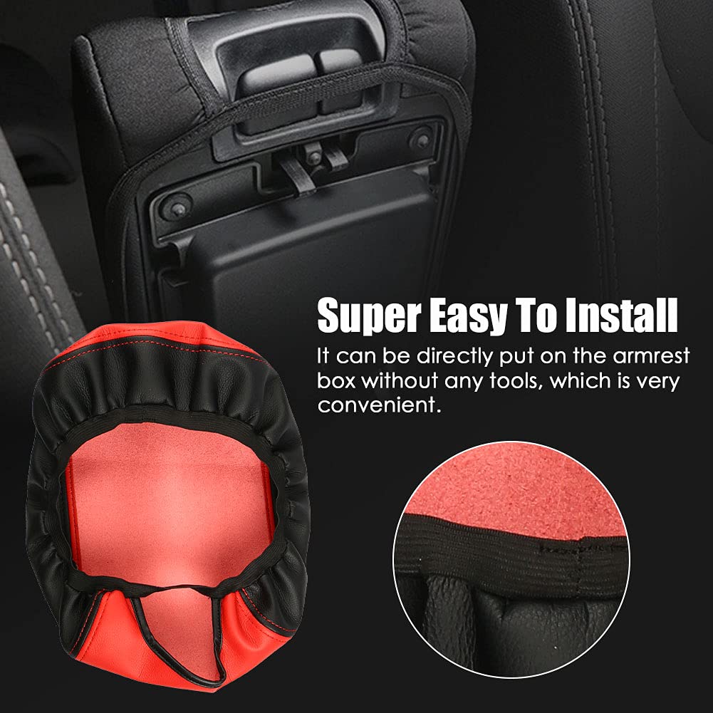 Anti-Scratch Leather Center Console Replace for 2019 - 2025 Dodge RAM 1500 2500 3500