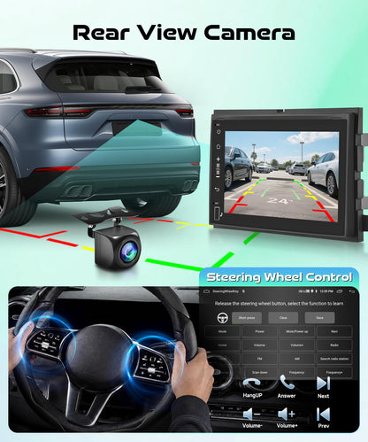 7inch 1080p IPS Touchscreen F-150 Stereo Radio