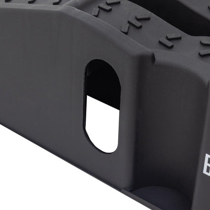 A Pair Plastic Car Service Ramps - 10,000 lbs Capacity Lifts Vehicles 6.25" H