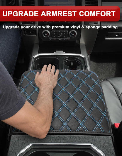 Armrest Cover for 2015-2020 F150, 2017-2022 F250-F550, 2018-2024 Expedition