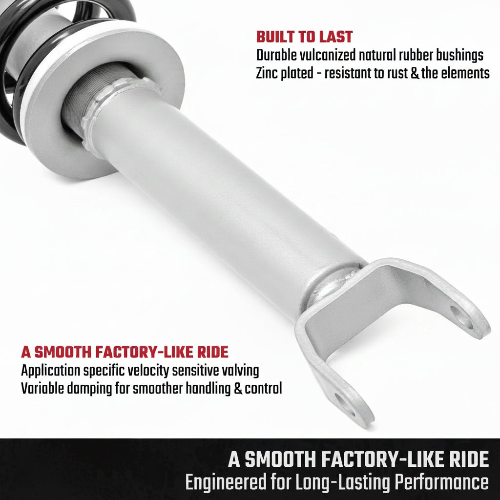 N3 Preloaded Leveling Struts for 2012-2018 Ram 1500 4WD & Classic - 2.5" Front Lift
