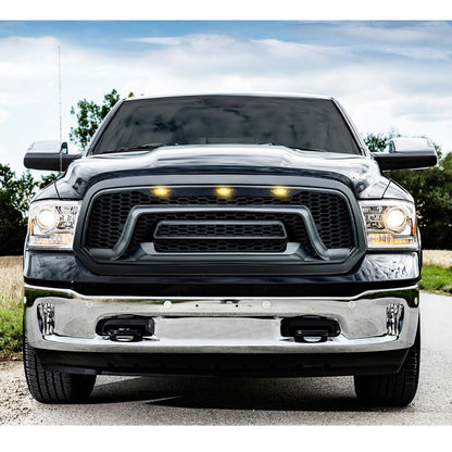 Grille Compatible with Ram 1500 2013-2018 Front Grill Fits