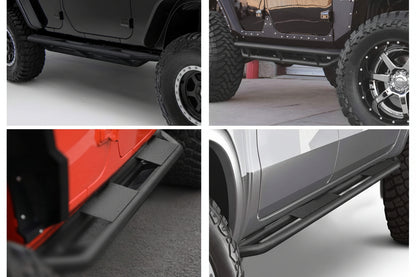 Heavy-Duty Running Boards for 2007-2018 Jeep Wrangler JK 4-Door Only
