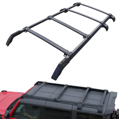 Roof Rails Cross Bars for Ford Bronco 4 Door 2021-2025  (Not for 2.7L Badlands and Bronco Sport)