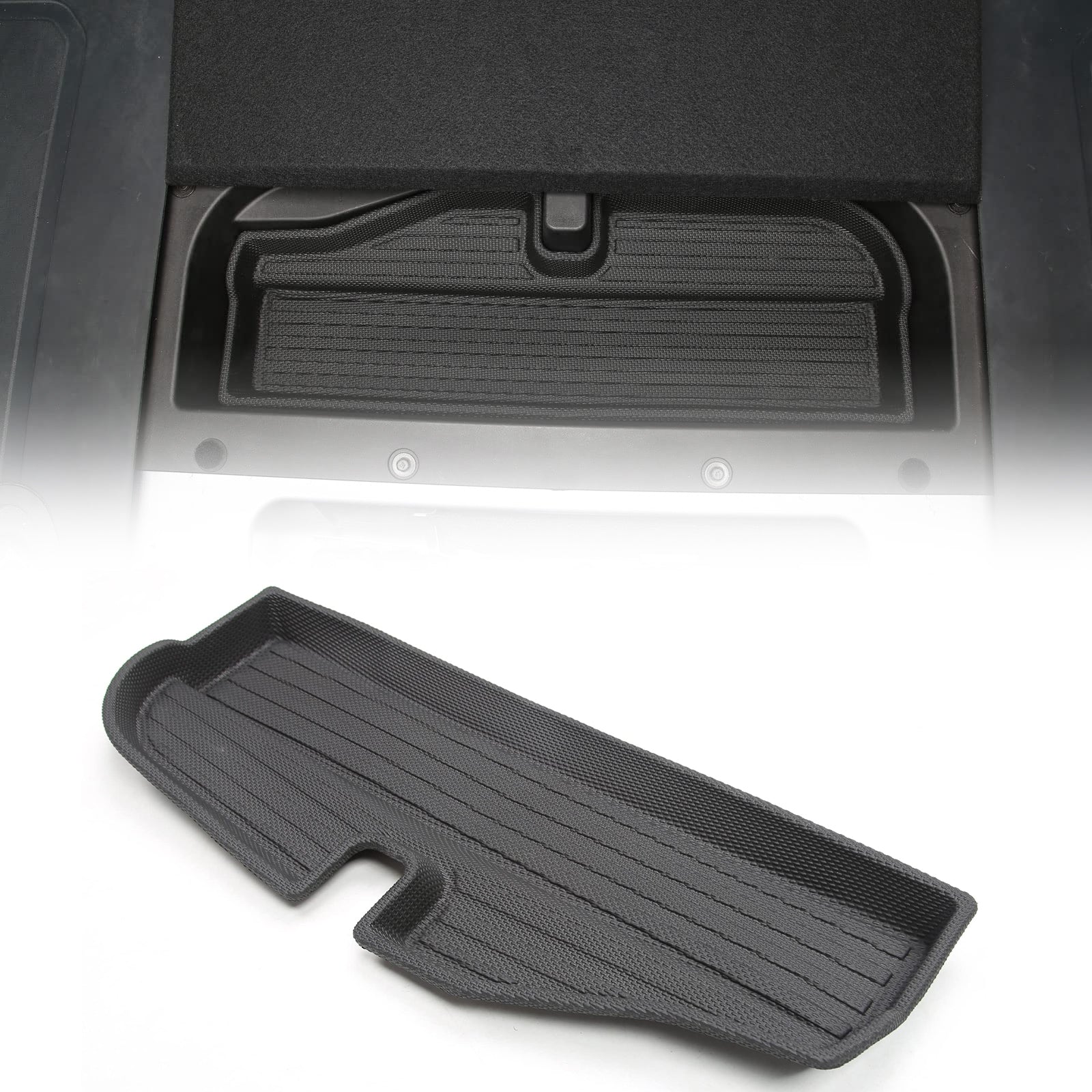 TPE Rear Trunk Mat Compatible with 2021 2022 Ford Bronco - OHMU