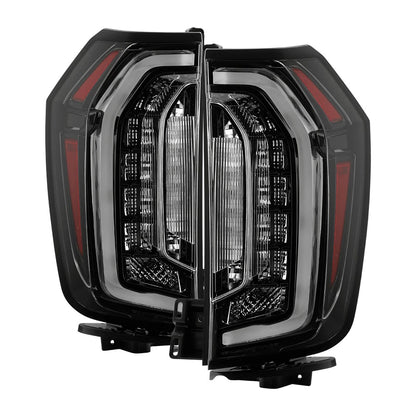 Spyder Black  LED Tail Lights For Chevy Tahoe 2021-2024