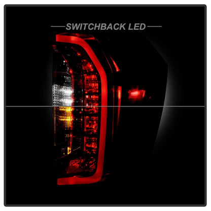 Spyder Black  LED Tail Lights For Chevy Tahoe 2021-2024