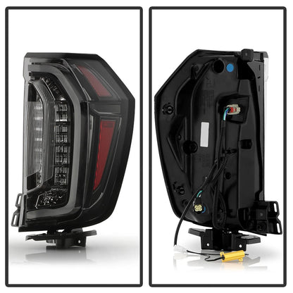 Spyder Black  LED Tail Lights For Chevy Tahoe 2021-2024