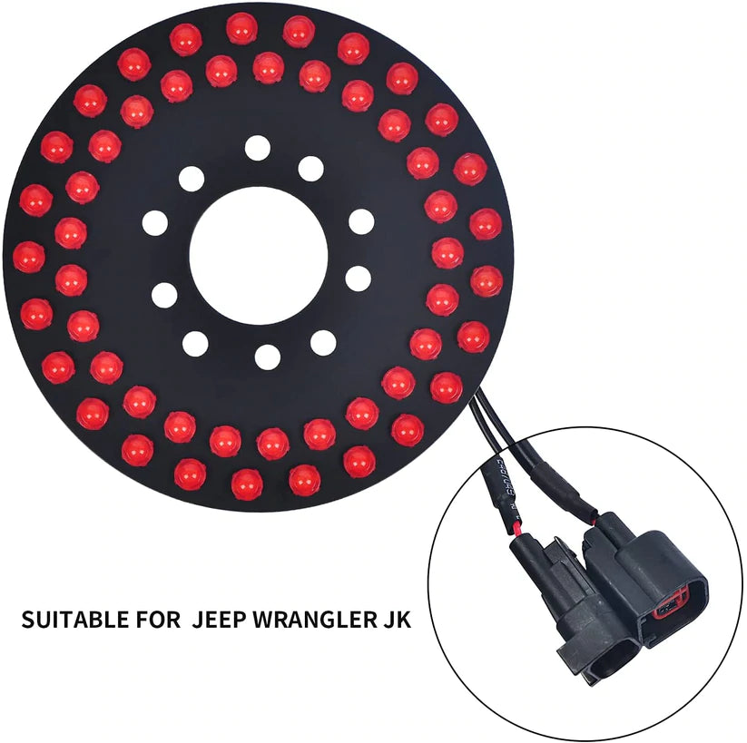 50 Pcs Led Jeep Spare Tire Brake Light fits 2007-2018 Jeep Wrangler JK