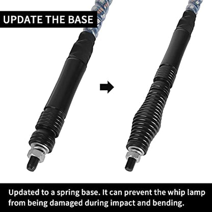 2Pcs Heavy-Duty Barrel Spring Mounting Base for whip lights - OHMU