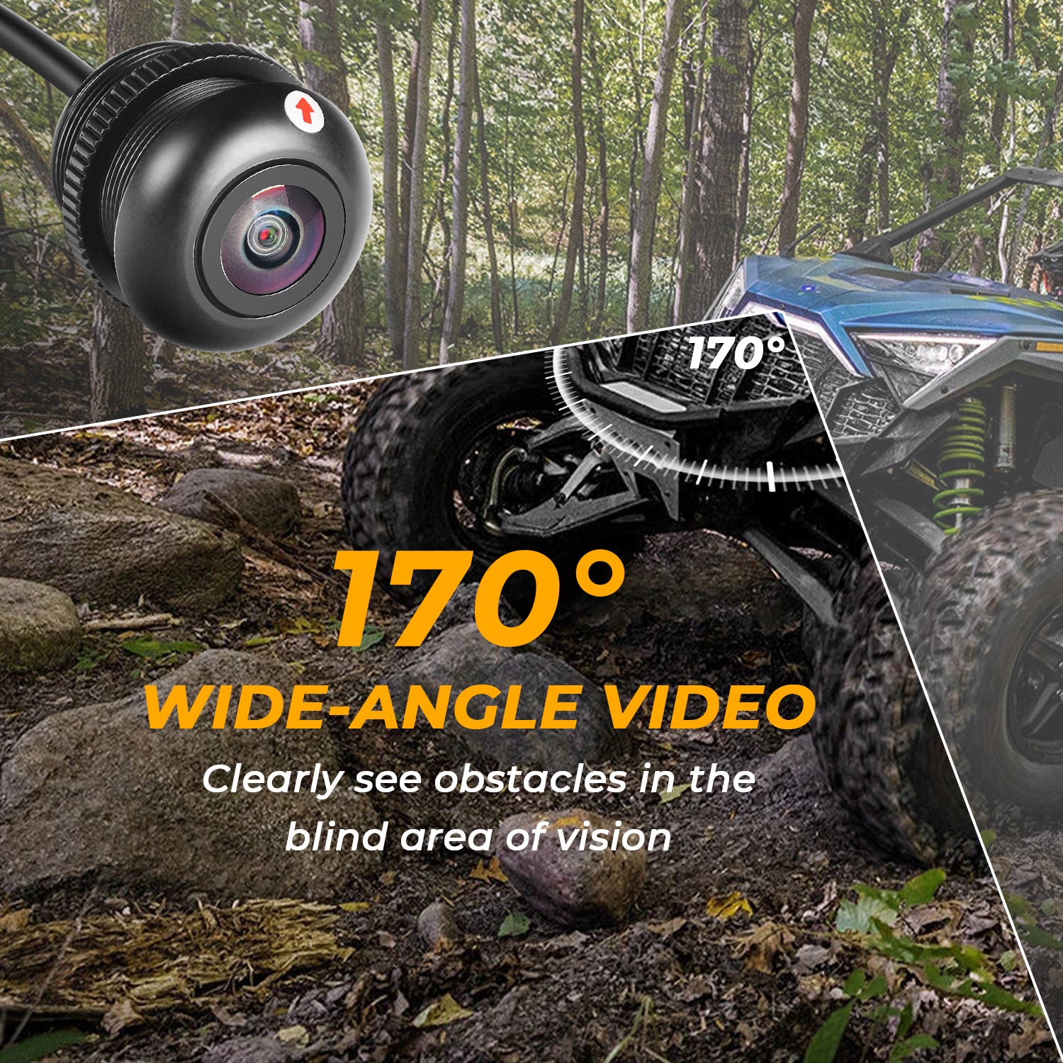 Front Rear Camera Kit for RZR - OHMU
