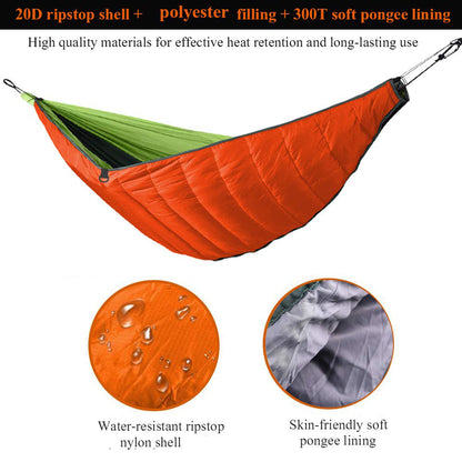 Single Hammock Underquilt Full Length Big Size Under Quilts for Hammocks - OHMU