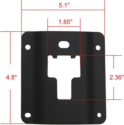 4Pcs Truck Bed Tie Down Anchor Boxlink Cleats & Plates for Ford 2015-2020 F150 F250 F350 & Raptor - OHMU