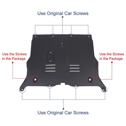 Front Skid Plate Fits for Tesla Model 3 2017-2024 & Tesla Model Y 2020-2024