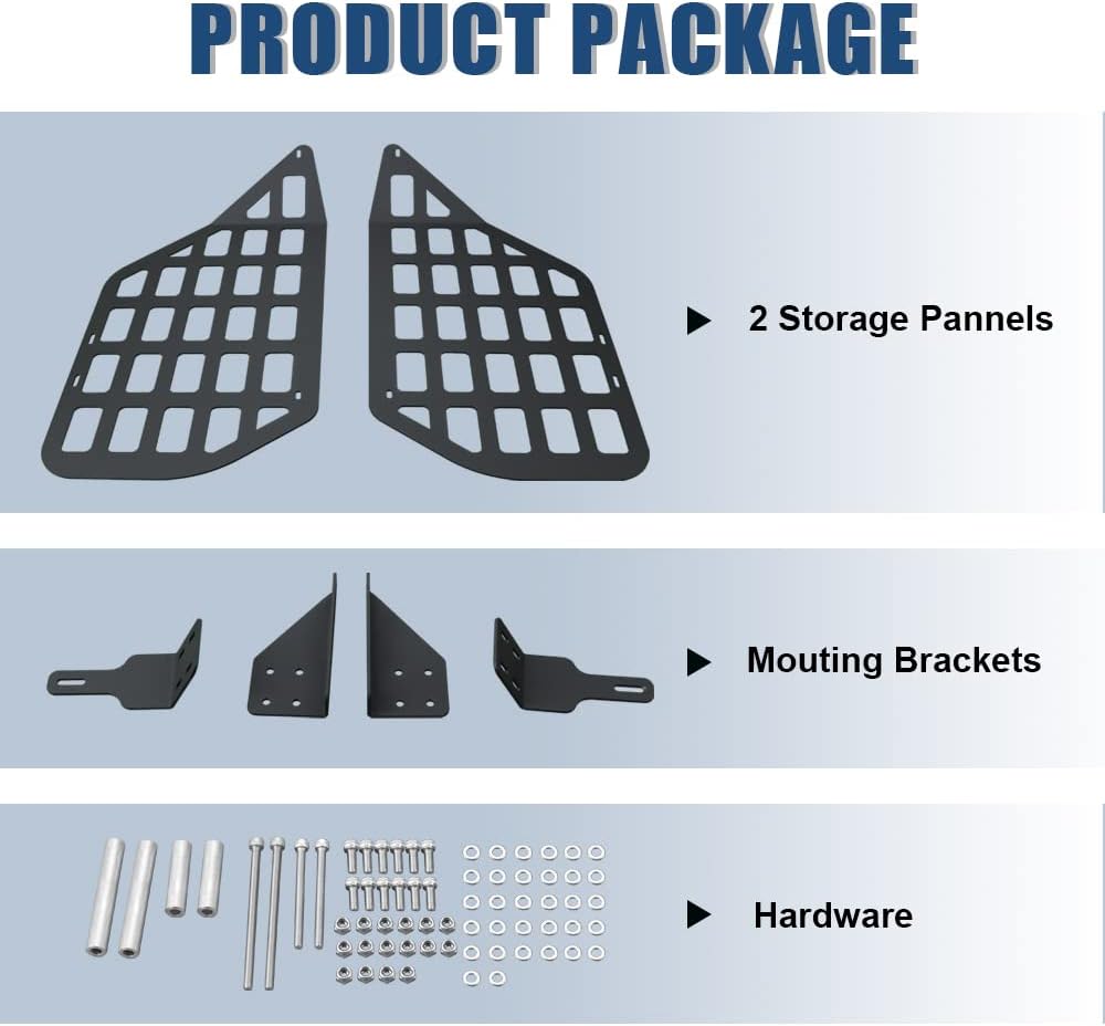 Molle Panels Fit for Toyota 4Runner 2010-2024
